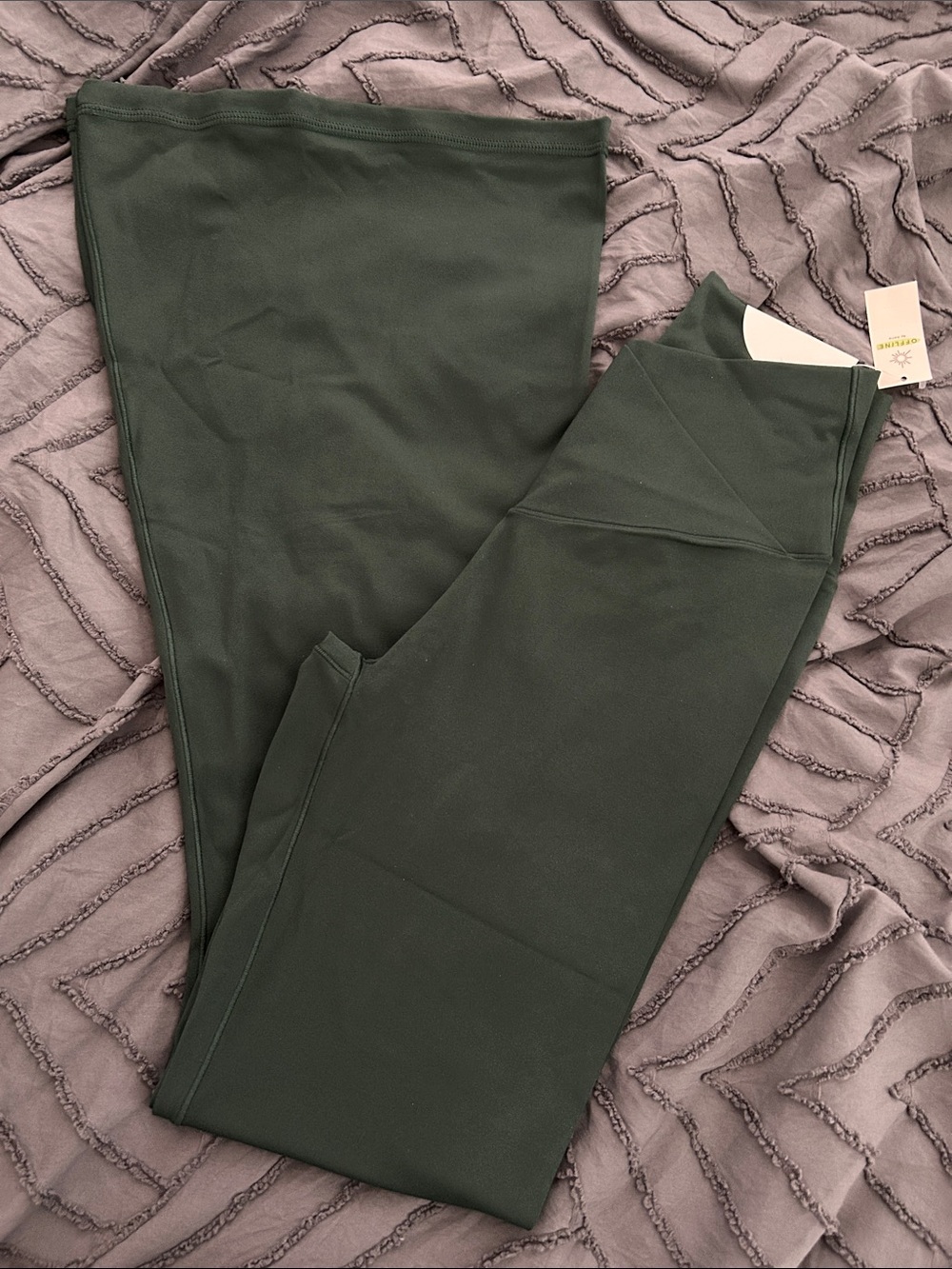 Aerie NWT Sz M/short High-Waist Flared Leggings